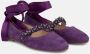 Alma en Pena Ballerinas met strik Purple Dames - Thumbnail 2