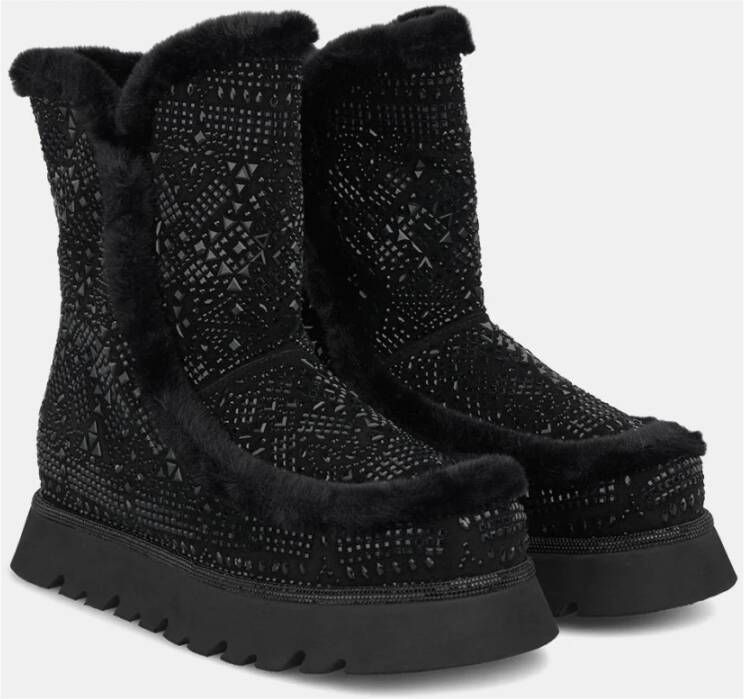 Alma en Pena Bont effect bootie Black Dames