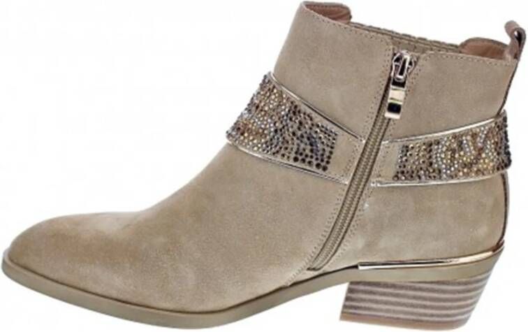 Alma en Pena Boots Beige Dames