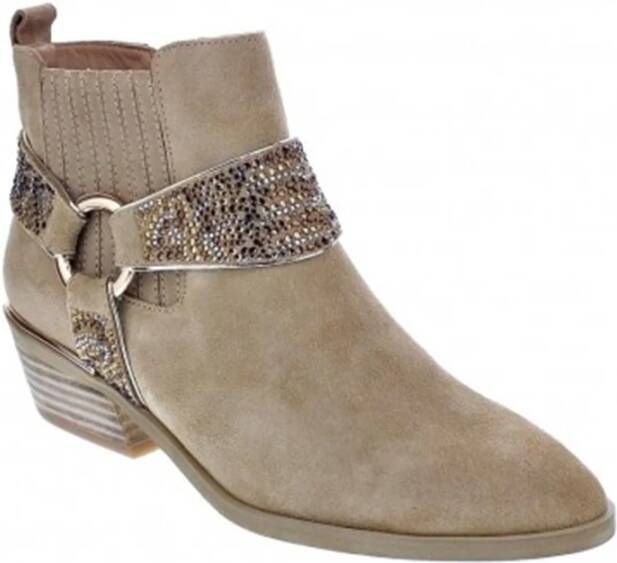 Alma en Pena Boots Beige Dames