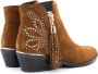 Alma en Pena Kameel Suède Jurk Booties Vrouwen Brown Dames - Thumbnail 3