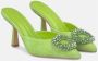 Alma en Pena Cirkelvormige broche hakken Green Dames - Thumbnail 2