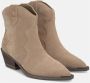 Alma en Pena Cowboy enkellaars Beige Dames - Thumbnail 2