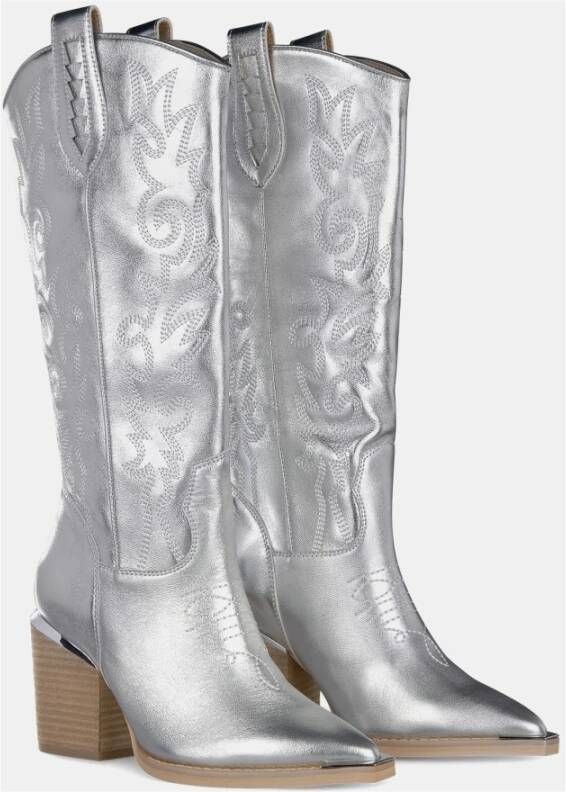 Alma en Pena Dames Cowboy Boot Hak Gray Dames