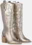 Alma en Pena Dames Cowboy Boot Hiel Yellow Dames - Thumbnail 2