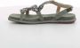 Alma en Pena Dames Khaki Schoenen Green Dames - Thumbnail 4