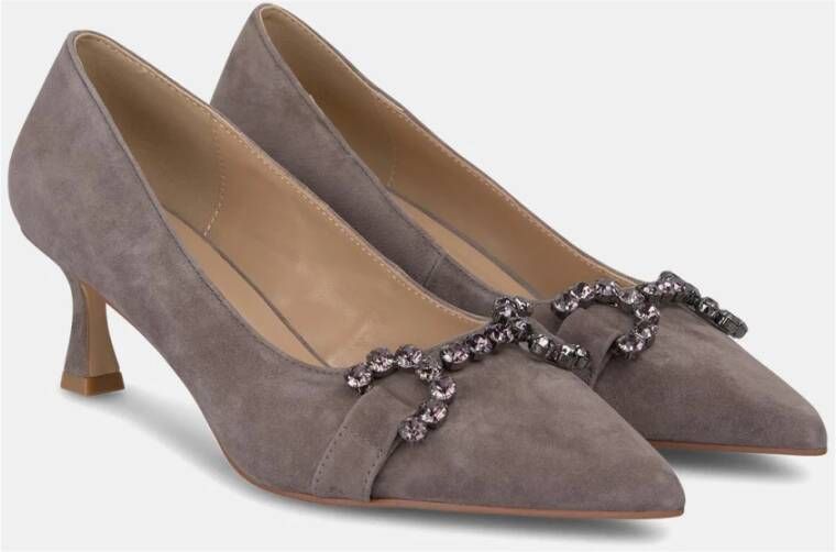 Alma en Pena Detail van hoge hak schoen Gray Dames