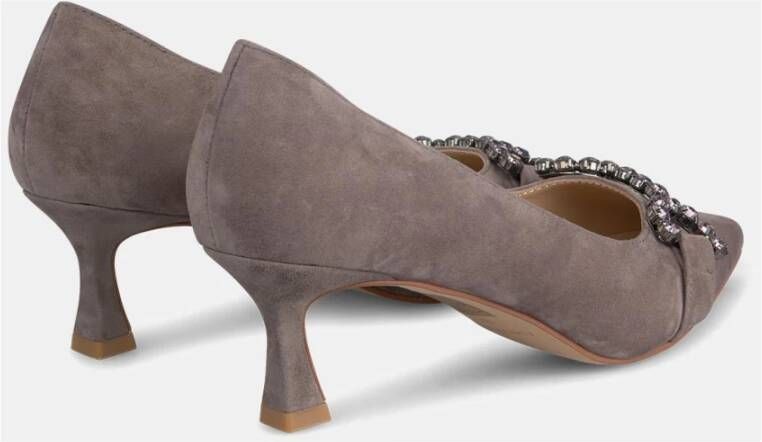 Alma en Pena Detail van hoge hak schoen Gray Dames