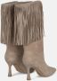 Alma en Pena Fringe haklaars Beige Dames - Thumbnail 3