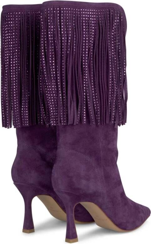 Alma en Pena Fringe haklaars Purple Dames