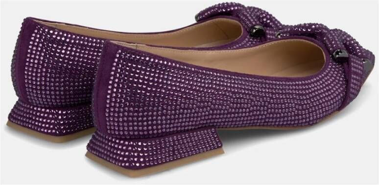 Alma en Pena Gedetailleerde ballerina Purple Dames