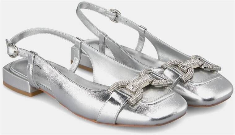 Alma en Pena Gesp Platte Schoen Gray Dames