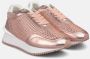 Alma en Pena Glanzende leren platform sneakers Pink Dames - Thumbnail 2