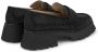 Alma en Pena Glanzende loafer met plateauzool Black Dames - Thumbnail 3