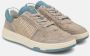 Alma en Pena Glinsterende Sneakers Beige Dames - Thumbnail 2