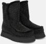 Alma en Pena Glitter Bont Bootie Black Dames - Thumbnail 2