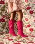 Alma en Pena Glitter Cowboy Boot met hak Pink Dames - Thumbnail 2