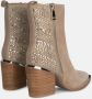 Alma en Pena Glitter enkellaarsjes Beige Dames - Thumbnail 3