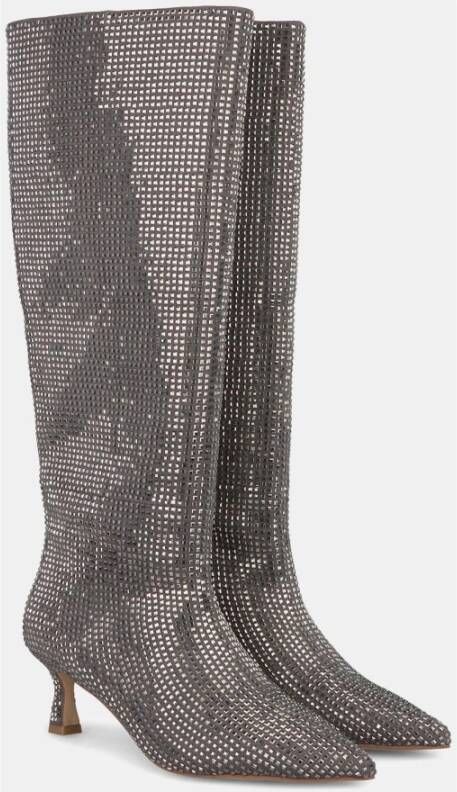 Alma en Pena Glitter mini haklaars Gray Dames