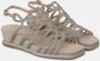 Alma en Pena Glitter Platform Sandal Gray Dames - Thumbnail 2