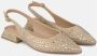 Alma en Pena Beige Hak Ballet Flat Beige Dames - Thumbnail 7