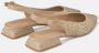 Alma en Pena Beige Hak Ballet Flat Beige Dames - Thumbnail 8