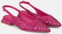 Alma en Pena Glitter Platte Schoen met Gesp Sluiting Pink Dames - Thumbnail 2