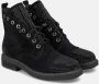 Alma en Pena Glitter Veterschoenen Enkellaarsjes Black Dames - Thumbnail 2