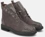 Alma en Pena Glitter Veterschoenen Gray Dames - Thumbnail 2