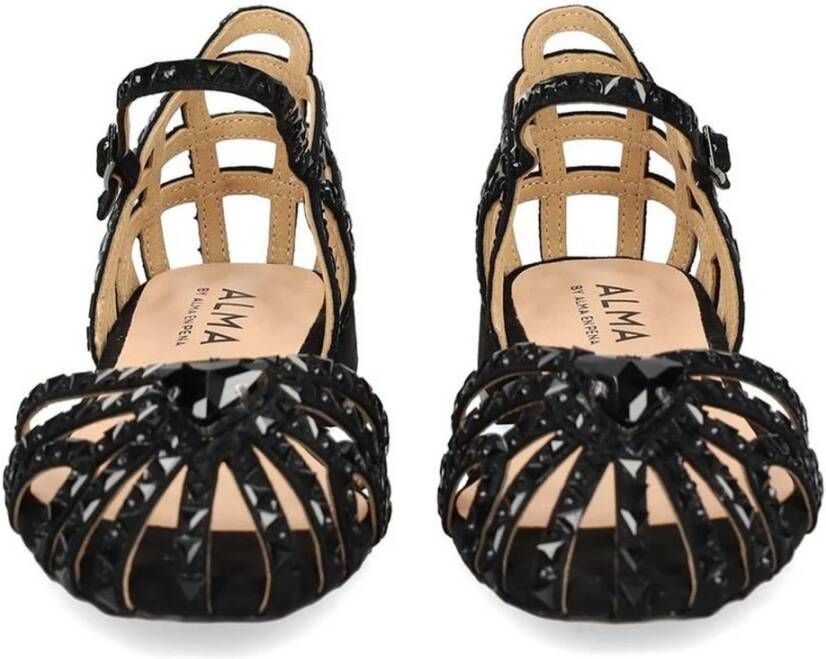 Alma en Pena granchi Sandals Black Dames