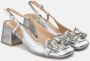 Alma en Pena Hakken met strass detail Gray Dames - Thumbnail 2