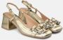 Alma en Pena Hakken met strass detail Yellow Dames - Thumbnail 2