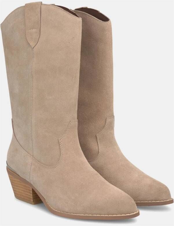 Alma en Pena Half laars Beige Dames