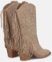 Alma en Pena Western Style Cowboy Boots Brown Dames - Thumbnail 11