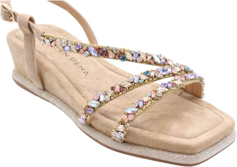 Alma en Pena Hallein Sandal Beige Dames