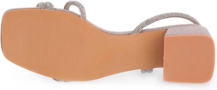 Alma en Pena High Heel Sandals Beige Dames