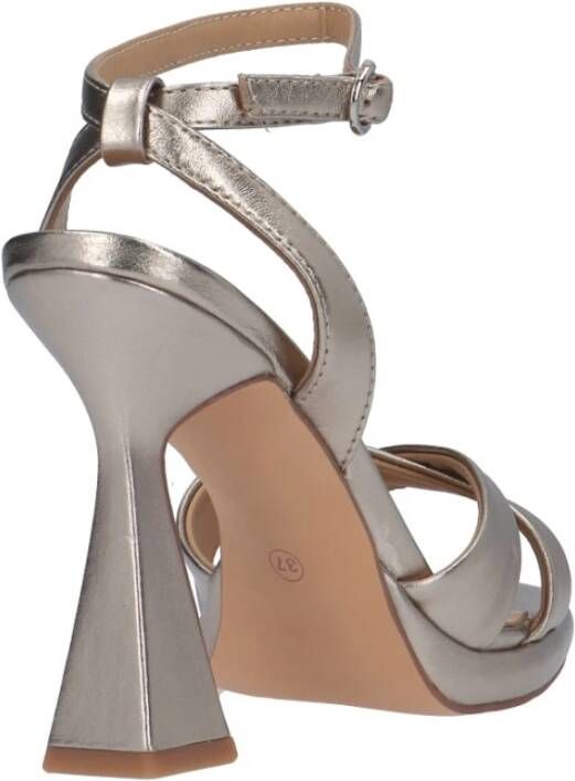 Alma en Pena High Heel Sandals Bruin Dames