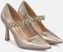 Alma en Pena Hoge hak schoen met strass Gray Dames - Thumbnail 2