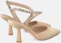 Alma en Pena Hoge hakken met enkelband Beige Dames - Thumbnail 3