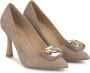 Alma en Pena Hoge hakken schoen met detail Beige Dames - Thumbnail 2