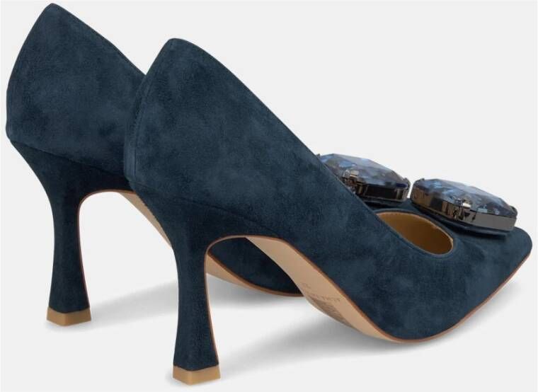 Alma en Pena Hoge hakken schoen met detail Blue Dames