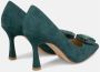 Alma en Pena Hoge hakken schoen met detail Green Dames - Thumbnail 3