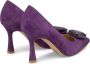 Alma en Pena Hoge hakken schoen met detail Purple Dames - Thumbnail 3