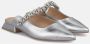 Alma en Pena Jeweled Pointed Flat Mule Gray Dames - Thumbnail 2