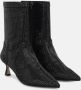 Alma en Pena Kitten heel bootie Black Dames - Thumbnail 2