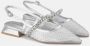 Alma en Pena Kristal Mesh Plat Schoen Gray Dames - Thumbnail 2