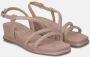 Alma en Pena Kristal Sleehak Sandalen Pink Dames - Thumbnail 3