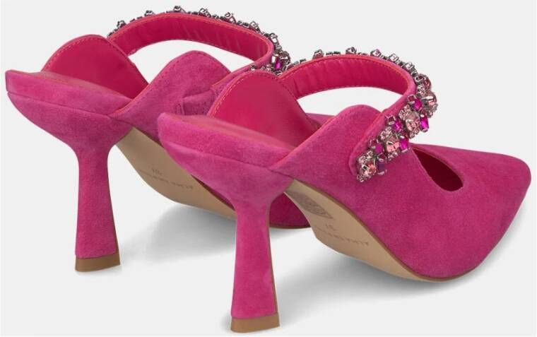 Alma en Pena Kristal Slingback Schoen Pink Dames