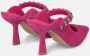 Alma en Pena Kristal Slingback Schoen Pink Dames - Thumbnail 3