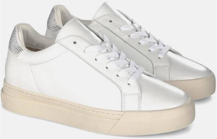 Alma en Pena Kristal zool sneaker detail White Dames